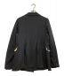 BLACK COMME des GARCONS (ブラック コムデギャルソン) テーラードジャケット ブラック サイズ:XS：10000円