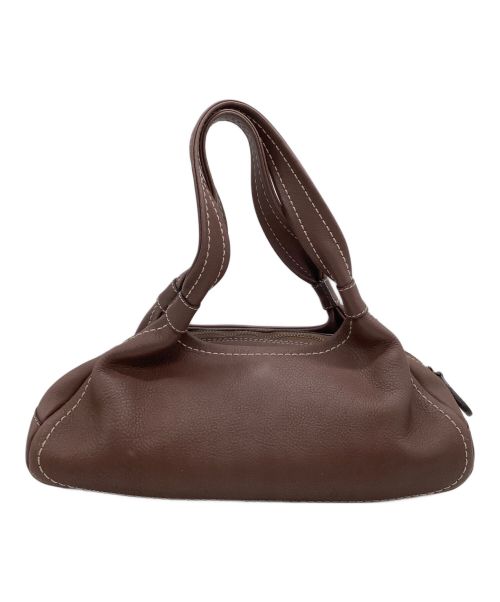 土屋鞄（ツチヤカバン）土屋鞄 (ツチヤカバン) ハンドバッグ ブラウンの古着・服飾アイテム