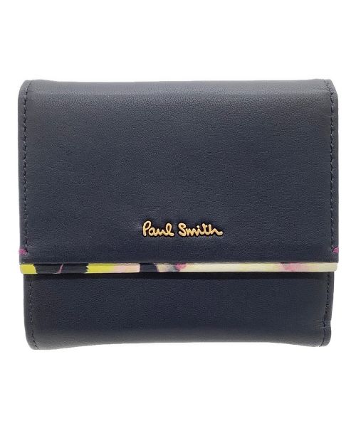 PAUL SMITH（ポールスミス）PAUL SMITH (ポールスミス) カードケース ネイビーの古着・服飾アイテム