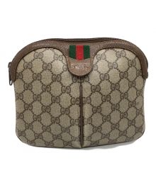 GUCCI（グッチ）の古着「ショルダーバッグ GUCCI GG」｜ベージュ