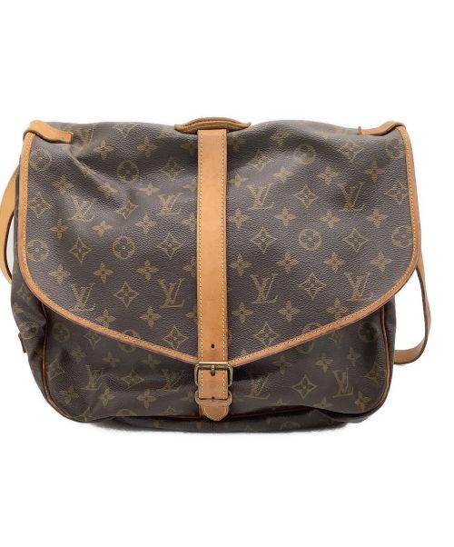 LOUIS VUITTON（ルイ ヴィトン）LOUIS VUITTON (ルイ ヴィトン) ショルダーバッグ モノグラム ソミュール35 ブラウンの古着・服飾アイテム