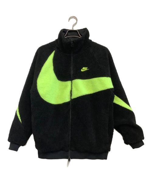 NIKE（ナイキ）NIKE (ナイキ) リバーシブルジャケット NIKE  ブラック×イエロー サイズ:Mの古着・服飾アイテム