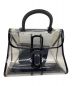 DELVAUX BRILLANT X-RAY（デルヴォー）の古着「クリアトートバッグ DELVAUX BRILLANT X-RAY 」｜クリア×ブラック