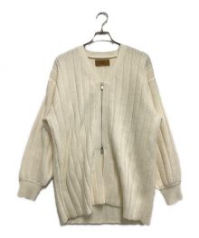 Ameri（アメリ）の古着「ビスチェレイヤードニットカーディガン AMERI UND BUSTIER LAYERED KNIT CARDIGAN」｜アイボリー