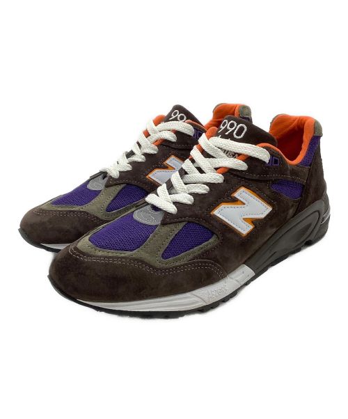 NEW BALANCE（ニューバランス）NEW BALANCE (ニューバランス) スニーカー　USA製 ブラウン サイズ:27.5の古着・服飾アイテム