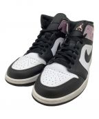 NIKEナイキ）の古着「ハイカットスニーカー NIKE Air Jordan 1 Mid SE」｜ホワイト×ブラック