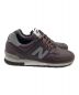 中古・古着 NEW BALANCE (ニューバランス) レザースニーカー NEW BALANCE 576/英国製 ブラウン サイズ:USA9/UK8 1/2：32000円