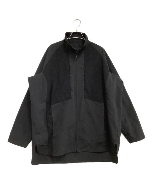 WHITE MOUNTAINEERING（ホワイトマウンテ二アニング）WHITE MOUNTAINEERING ブルゾン WHITE MOUNTAINEERING 2024SS POLYESTER TAFFETA RAGLAN SLEEVE ZIP BLOUSON ブラック サイズ:1の古着・服飾アイテム