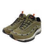 NIKE×UNDEFEATEDナイキ×アンディフィーテッド）の古着「スニーカー AIR MAX 97」｜グリーン×ホワイト