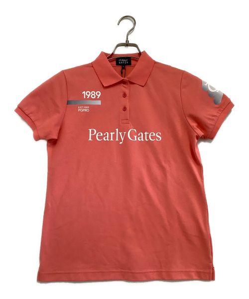 PEARLY GATES（パーリーゲイツ）PEARLY GATES (パーリーゲイツ) ゴルフウェア(トップス) ピンク サイズ:1 未使用品の古着・服飾アイテム