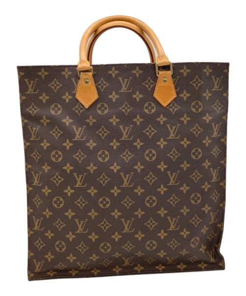 LOUIS VUITTON（ルイ ヴィトン）LOUIS VUITTON (ルイ ヴィトン) トートバッグ モノグラム サックプラ ブラウンの古着・服飾アイテム