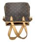 中古・古着 LOUIS VUITTON (ルイ ヴィトン) ショルダートートバッグ モノグラム  バティニョール ブラウン：45000円