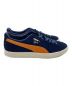 中古・古着 PUMA (プーマ) ローカットスニーカー Clyde OG  75周年記念モデル ネイビー×オレンジ サイズ:27：8000円