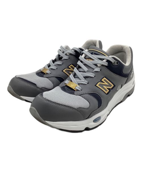 NEW BALANCE（ニューバランス）NEW BALANCE (ニューバランス) スニーカー グレー×ホワイト サイズ:27.5の古着・服飾アイテム