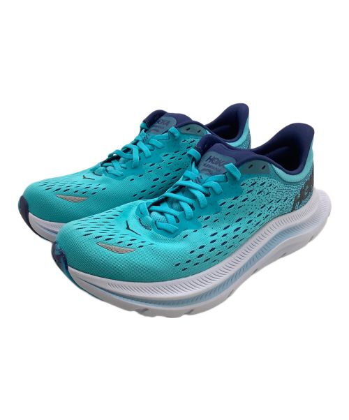 HOKAONEONE（ホカオネオネ）HOKAONEONE (ホカオネオネ) ランニングシューズ ライトブルー×ホワイト サイズ:26.5の古着・服飾アイテム