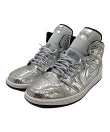 NIKE（ナイキ）の古着「スニーカー AIR JORDAN 1 MID SE DISCO BALL」｜シルバー