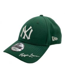 New Era×POLO RALPH LAUREN（ニューエラ×ポロ・ラルフローレン）の古着「キャップ 49FORTY」｜グリーン