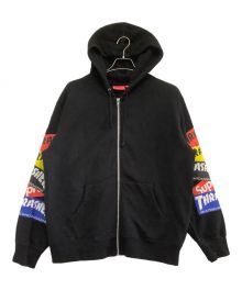 Supreme×THRASHER（シュプリーム×スラッシャー）の古着「ジップパーカー」｜ブラック