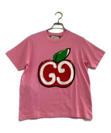 GUCCI（グッチ）の古着「Tシャツ」｜ピンク