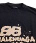 中古・古着 BALENCIAGA (バレンシアガ) Tシャツ Hand Drawn BB Icon Tee ブラック サイズ:S 未使用品：50000円