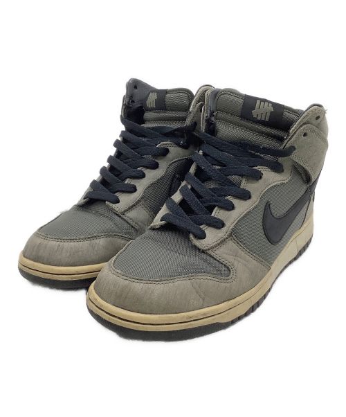 NIKE（ナイキ）NIKE (ナイキ) UNDEFEATED (アンディフィーテッド) ローカットスニーカー DUNK PREMIUM HIGH UNDFTD SP グレー サイズ:26の古着・服飾アイテム