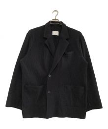 stein（シュタイン）の古着「Oversized Gradation Pleats Jacket 22AWモデル」｜ブラック