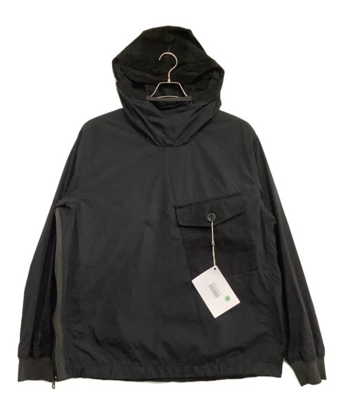 TEN-C（テンシー）TEN-C (テンシー) プルオーバーパーカー　MID LAYER PULLOVER PARKA ブラック サイズ:52 未使用品の古着・服飾アイテム