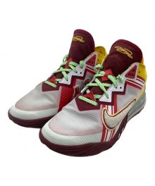 NIKE×MIMIPLANGE（ナイキ×ミミプランジ）の古着「スニーカー LEBRON 18」｜ホワイト×イエロー