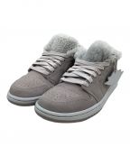 NIKEナイキ）の古着「スニーカー　AIR JORDAN 1 LOW SE SHERPA FLEECE」｜グレー