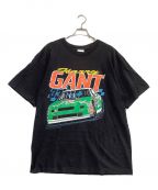 TULTEXタルテックス）の古着「古着プリントTシャツ GANT」｜ブラック