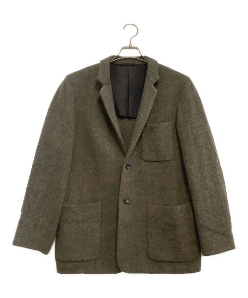 Harris Tweed（ハリスツイード）Harris Tweed (ハリスツイード) テーラードジャケット ブラウン サイズ:Mの古着・服飾アイテム