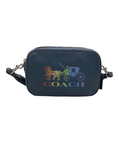 COACH（コーチ）COACH (コーチ) ショルダーバッグ ネイビーの古着・服飾アイテム