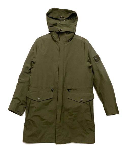 STONE ISLAND（ストーンアイランド）STONE ISLAND (ストーンアイランド) ライナー付ダウンコート　TANK SHIELD GHOST PIECE カーキ サイズ:Lの古着・服飾アイテム