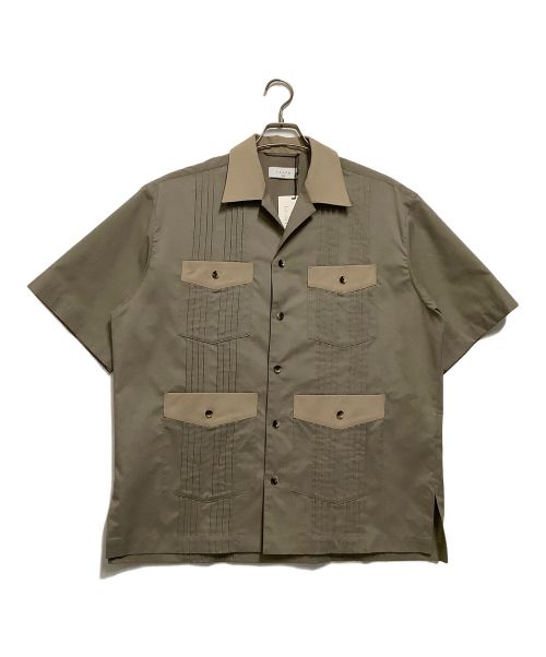 taupe（トープ）taupe (トープ) ヘアラインシャンブレーS ベージュ サイズ:2の古着・服飾アイテム