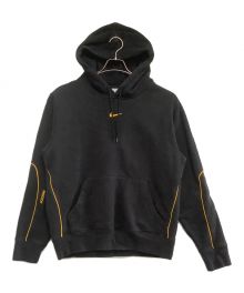 NIKE（ナイキ）の古着「プルオーバーパーカー　DRAKE NOCTA M NRG AU HOODIE」｜ブラック×イエロー