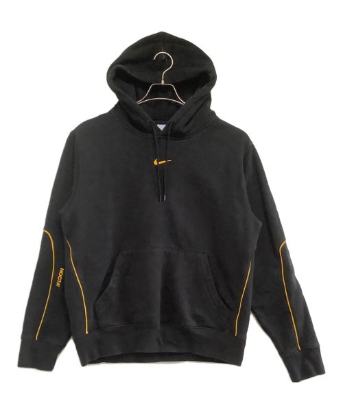 NIKE（ナイキ）NIKE (ナイキ) プルオーバーパーカー　DRAKE NOCTA M NRG AU HOODIE ブラック×イエロー サイズ:Mの古着・服飾アイテム