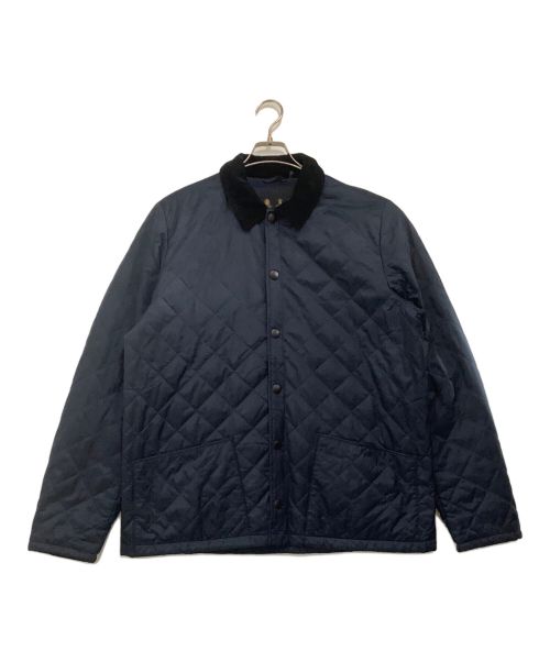 Barbour（バブアー）Barbour (バブアー) キルティングジャケット HERRON QUILT JACKET ネイビー サイズ:XLの古着・服飾アイテム