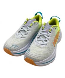 HOKAONEONE（ホカオネオネ）の古着「ランニングシューズ」｜ホワイト×イエロー