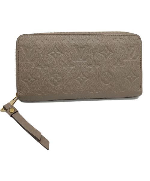 LOUIS VUITTON（ルイ ヴィトン）LOUIS VUITTON (ルイ ヴィトン) 長財布 	モノグラム・アンプラント  ジッピー ウォレット トゥルトレール ブラウンの古着・服飾アイテム