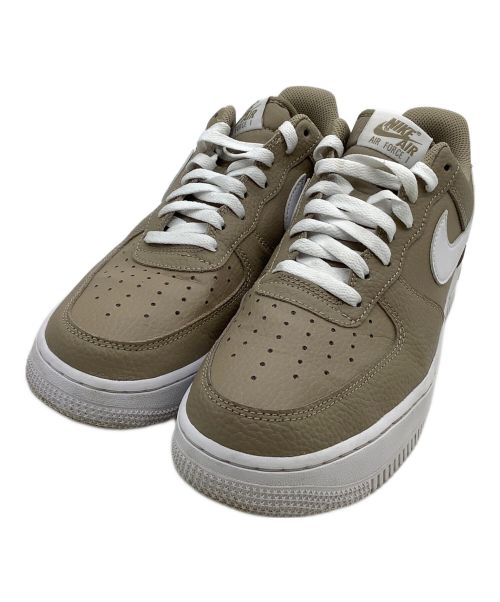 NIKE（ナイキ）NIKE (ナイキ) スニーカー　AIR FORCE1 LOW ベージュ×ホワイト サイズ:27.5の古着・服飾アイテム