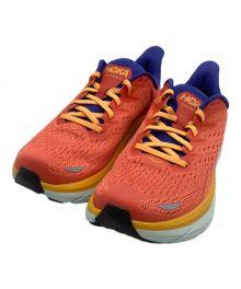 HOKAONEONE（ホカオネオネ）の古着「ローカットスニーカー」｜レッド×オレンジ