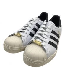 adidas×A BATHING APE（アディダス×アベイシングエイプ）の古着「ローカットスニーカー SUPERSTAR 80S BAPE 	50周年記念コラボ」｜ホワイト