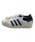 adidas (アディダス) A BATHING APE (アベイシングエイプ) ローカットスニーカー SUPERSTAR 80S BAPE 	50周年記念コラボ ホワイト サイズ:25.5：29000円