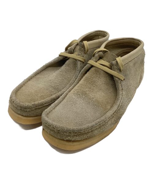 CLARKS（クラークス）CLARKS (クラークス) ワラビーブーツ スウェード ベージュ サイズ:7 1/2の古着・服飾アイテム