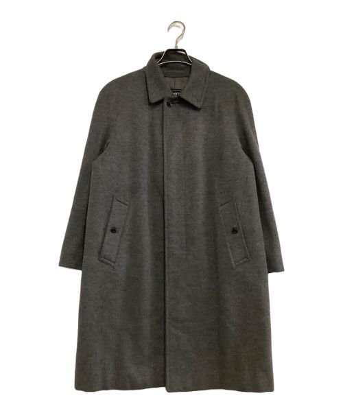 Burberry's（バーバリーズ）Burberry's (バーバリーズ) ステンカラーコート　カシミヤ混 グレー サイズ:160の古着・服飾アイテム