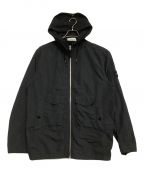 STONE ISLANDストーンアイランド）の古着「フーデッドジャケット　Micro Reps Hooded Jacket」｜ブラック