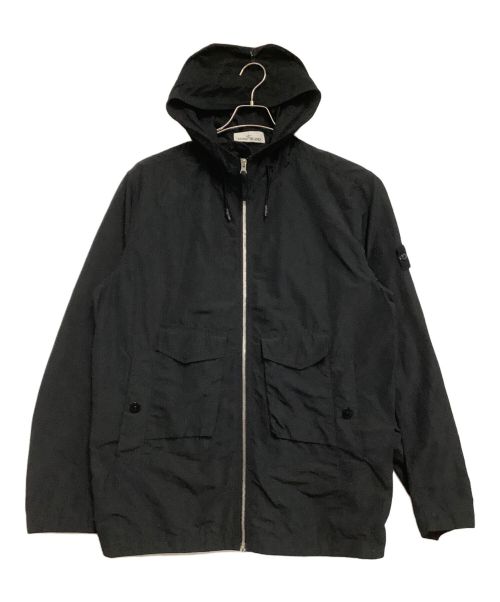 STONE ISLAND（ストーンアイランド）STONE ISLAND (ストーンアイランド) フーデッドジャケット　	Micro Reps Hooded Jacket ブラック サイズ:XLの古着・服飾アイテム