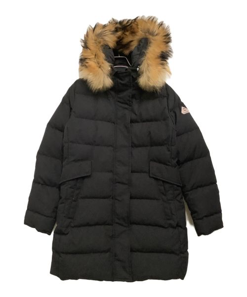 Pyrenex（ピレネックス）Pyrenex (ピレネックス) GRENOBLE FUR ダウンジャケット ブラック サイズ:40の古着・服飾アイテム