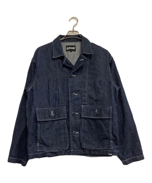 Schott（ショット）Schott (ショット) NEP DENIM WORK JACKET インディゴ サイズ:Lの古着・服飾アイテム