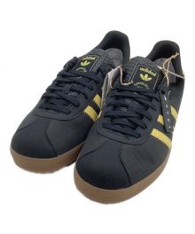 adidas×DESCENDANT（アディダス×ディセンダント）の古着「ローカットスニーカー GAZELLE 	GORE-TEX」｜ブラック×イエロー